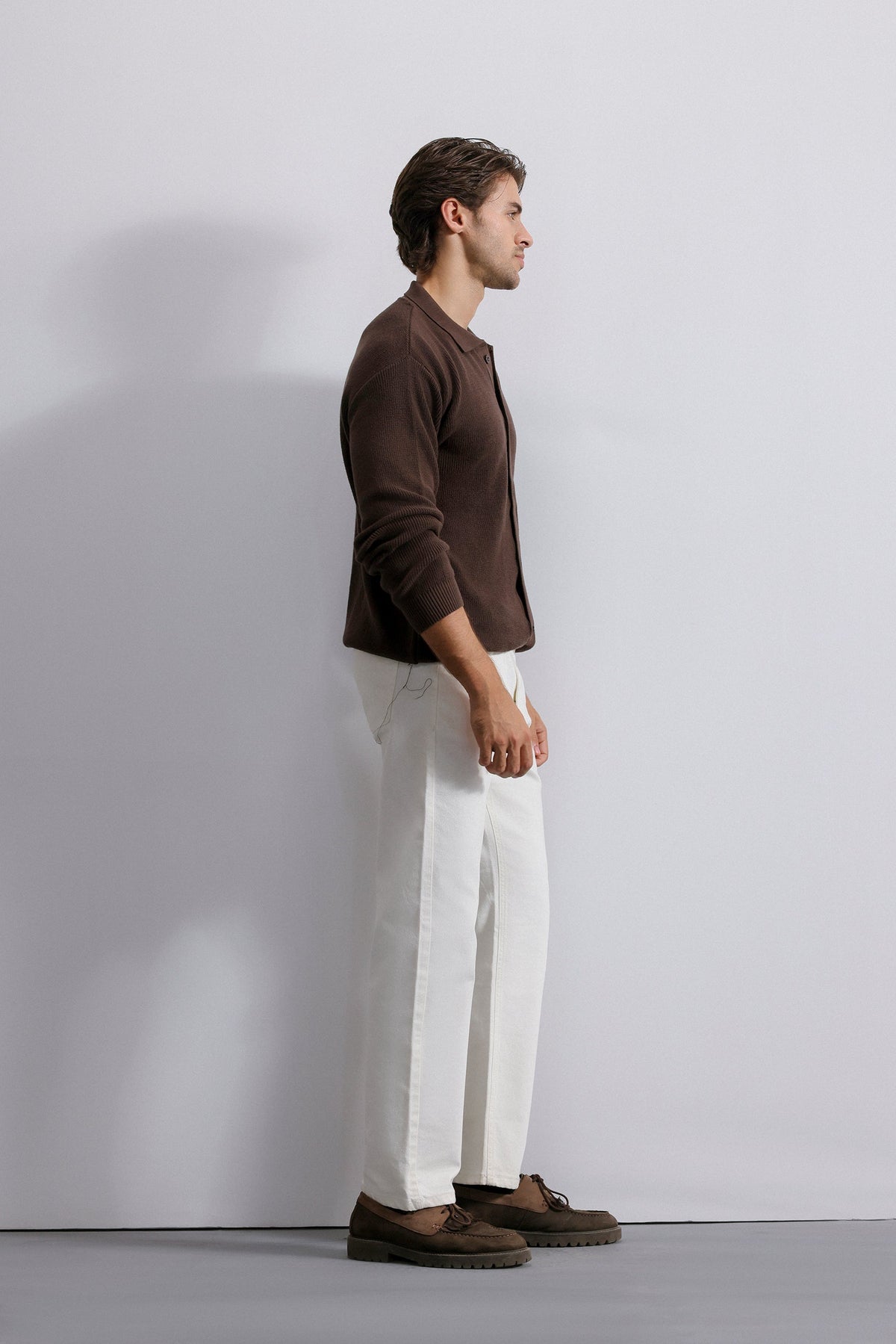 Classic Buttoned Knit Cardigan