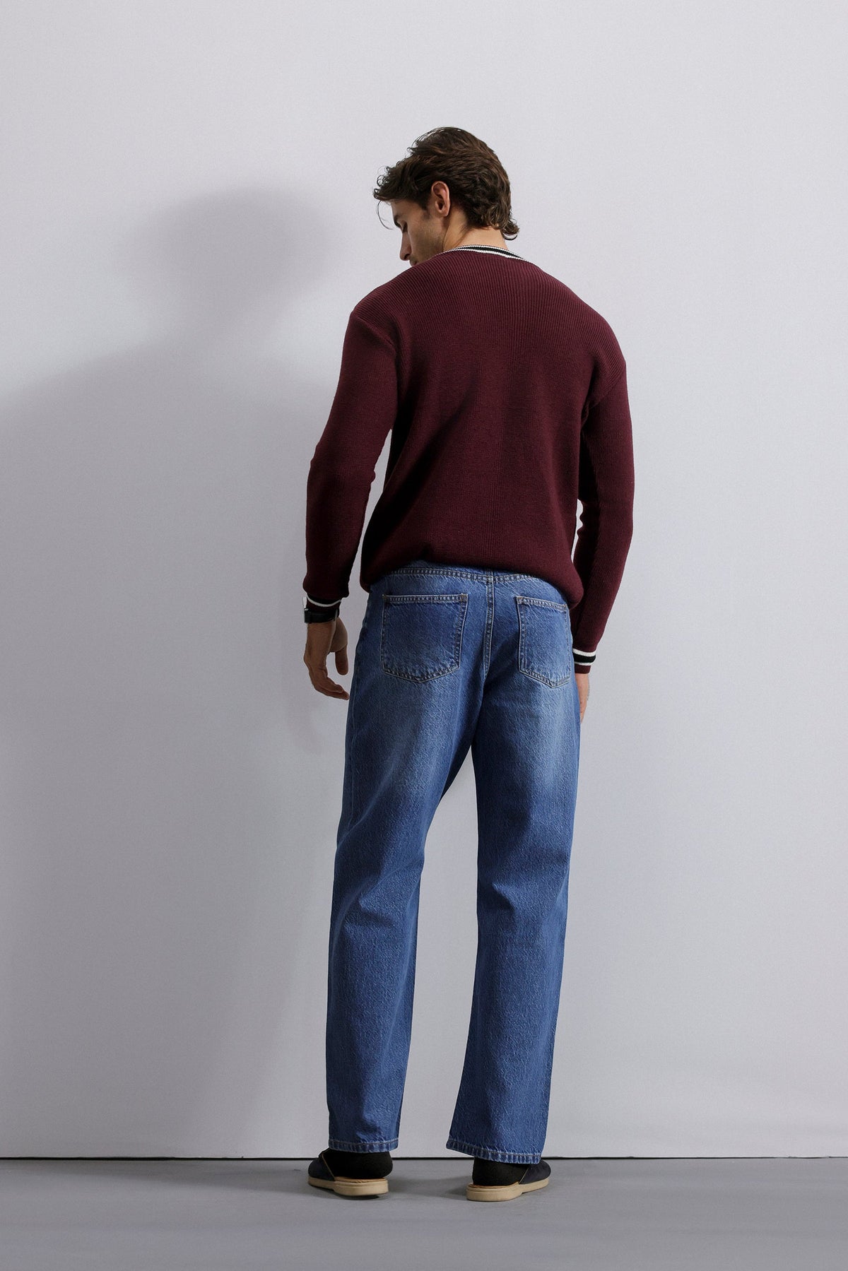 Heritage V-Neck Knit Sweater